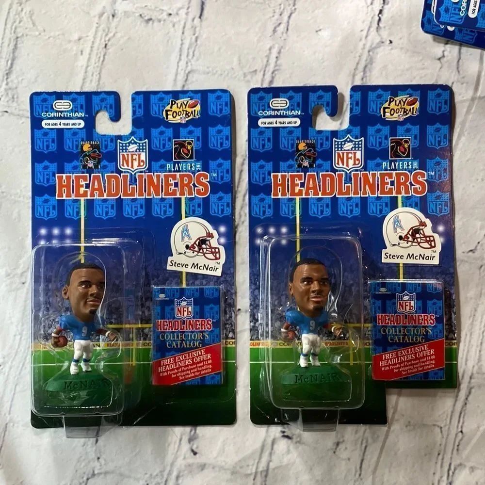 🔺️NIB Vintage Steve McNair Headliners